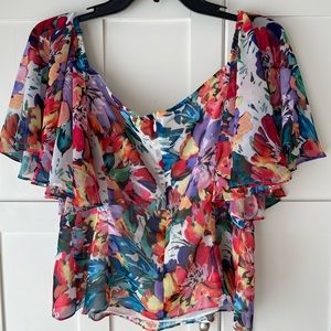 Marciano top adjusted blouse